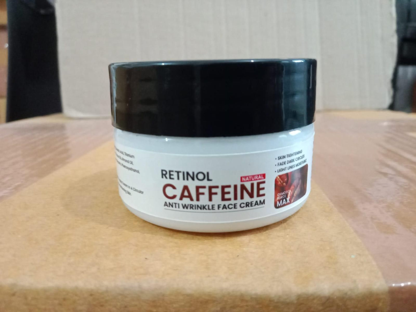 Retinol-Koffein-Anti-Falten-Gesichtscreme – für zeitlose Ausstrahlung