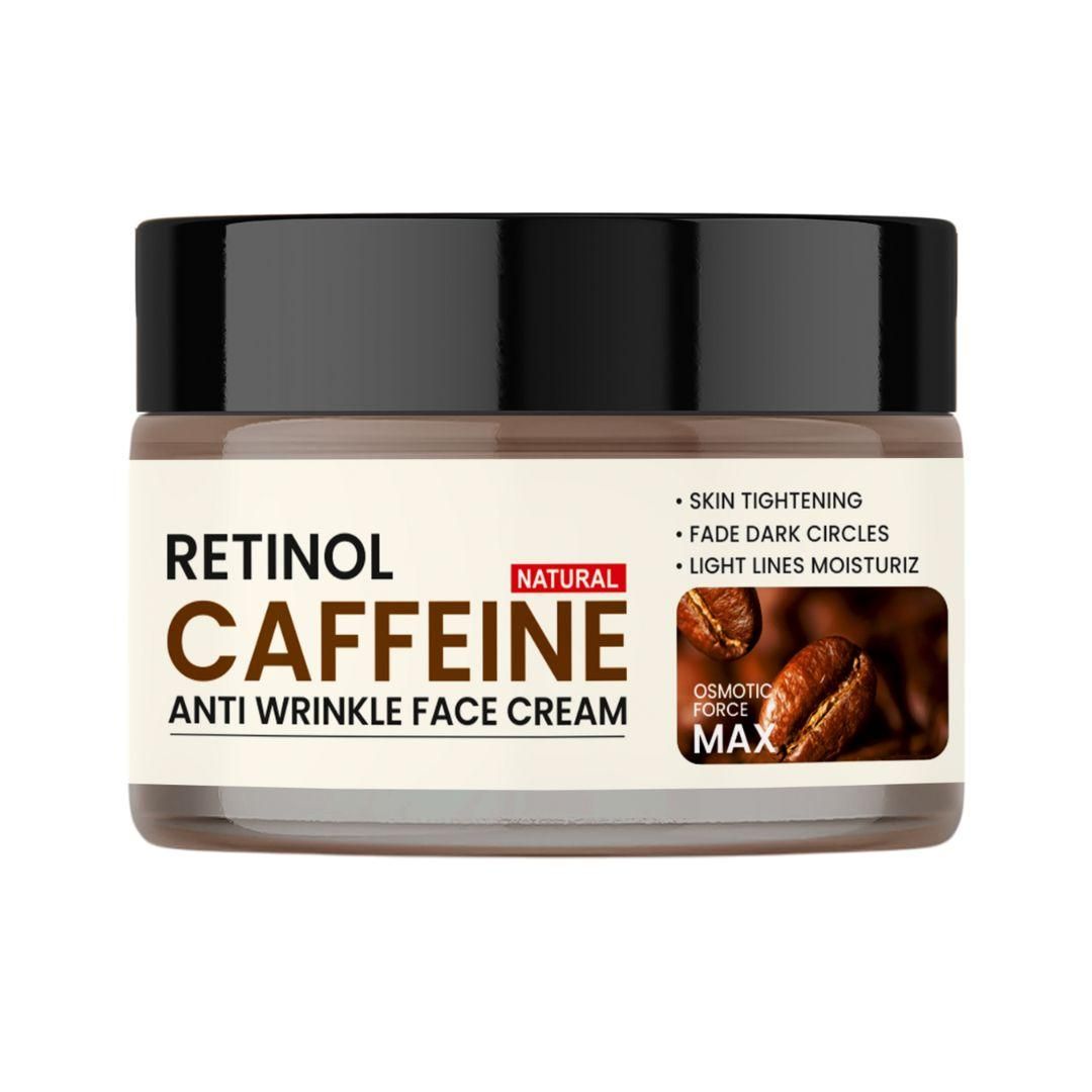 Retinol-Koffein-Anti-Falten-Gesichtscreme – für zeitlose Ausstrahlung